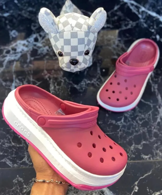 🇱🇷CROCS PLATAFORMA ORIGINALES🇱🇷